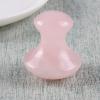 1 Pcs Gua Sha Tool Natural Rose Quartz Skin,36x35 Mm view 1