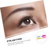 Beaupretty 120pairs Silicone Eyelash Perming Pads Reusable Eyelash Lift Tools for All Eye Shapes Safe Silicone Material for Beauty Salons and Home Use view 3