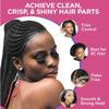 Esha Slick N Slay Braiding Gel  3-in-1 Braid and Edge Ultra Extreme Hold for Hair  Hydrating and Conditioning Shining Gel  Fast Dry Locking for Locs, Twists, Braids (COCONUT, 5 oz.) view 4