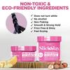 Esha Slick N Slay Braiding Gel  3-in-1 Ultra Extreme Hold Hydrating Conditioning Shining Gel for Hair  Fast Dry Locking Gel for Locs, Twists, Braids (Apple, 17 Oz.) view 3