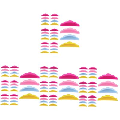 Beaupretty 160pairs Eyelash Lift Silicone Pads Eyelash Perming Gaskets for Salon Use Compatible Eye Shapes Easy to Use and Remove for Beauty Care