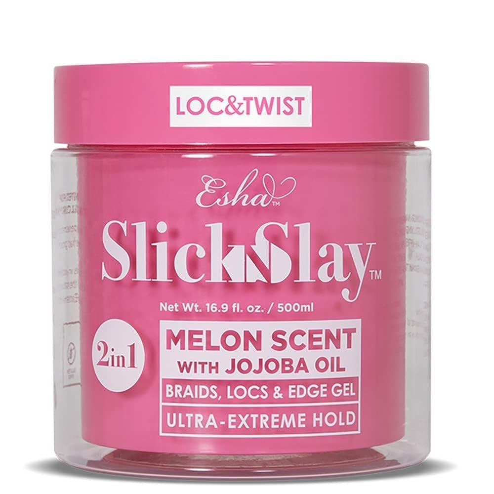 Esha Slick N Slay Braiding Gel (17 Oz., MELON)