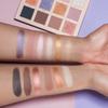 fiorr Sunset Eyeshadow Palette Eye Makeup Routine with 8 Textures in Matte Shimmer and Glitter Finishes for Multi-Dimensional LongLasting look view 2