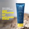 Oars + Alps Travel Sunscreen for Face & Everday Use, SPF 37 Anti Aging Face Sunscreen & Body Lotion, Infused with Hyaluronic Acid, Vitamin E and B5, No White Residue, Water & Sweat Resistant, 2pk view 3