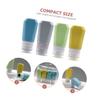 Beaupretty 2sets Silicone Travel Bottles Leak Lotion Dispenser for Toiletries Portable Containers for Travel and Business Trips view 4