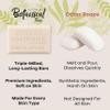 Australian Botanical Soap, Classic Goat Milk and Goat's Milk with Raspberry, 6.6 OZ, Triple Milled Bars made with Enriched with Organic Shea Butter, Pack of 8 view 4