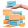 Australian Botanical Soap Variety Pack Includes 4 Valencia Orange and 4 Sea Salt Soap for Face, Hands and Body, Enriched with Shea Butter, Ocean Minerals and Vitamin C view 1