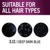 Schwarzkopf Keratin Permanent Hair Dye Cream, 3.11 Deep Dark Blue, Professional Quality Color for Up to 100% Gray Coverage, Bond Enforcing System view 4