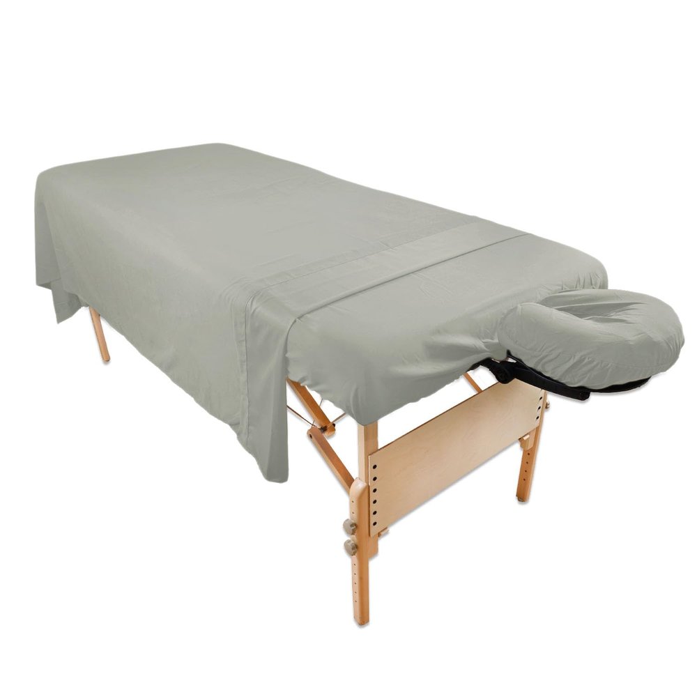 10 Pack - Tranquility Microfiber Massage Sheet Sets by Body Linen - Lightweight, Long-Lasting Microfiber Massage Table Sheet Set - Stain-Resistant, Soft and No Pilling - Mirage