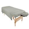 10 Pack - Tranquility Microfiber Massage Sheet Sets by Body Linen - Lightweight, Long-Lasting Microfiber Massage Table Sheet Set - Stain-Resistant, Soft and No Pilling - Mirage view 1