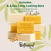 Australian Botanical Goats Milk Soap and Manuka Honey 6.6 OZ, Triple Milled Bars made with a Natural Soap Base and Enriched with Organic Shea Butter, Pack of 8 view 4
