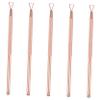 minkissy 5pcs Set Nail Art Pusher Cuticle Remover Stainless Steel Nail Gel Remover Tool view 1