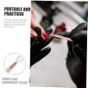 minkissy 5pcs Set Nail Art Pusher Cuticle Remover Stainless Steel Nail Gel Remover Tool view 4