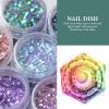 minkissy Crystal Nail Art Cup Set Glass Dappen Dish Professional Manicure Tool with Lid Nail Polish Holder view 3