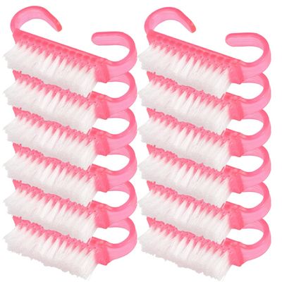 Nail Brush Nail Brush Soft Scrub 12 Pieces Nail Handle Grip Nail Nail Cleaning Manicure Cleaning for Women Nail Brush Soft Scrub Soft Scrub