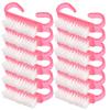 Nail Brush Nail Brush Soft Scrub 12 Pieces Nail Handle Grip Nail Nail Cleaning Manicure Cleaning for Women Nail Brush Soft Scrub Soft Scrub view 1