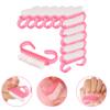 Nail Brush Nail Brush Soft Scrub 12 Pieces Nail Handle Grip Nail Nail Cleaning Manicure Cleaning for Women Nail Brush Soft Scrub Soft Scrub view 3