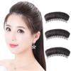 3Pcs Hair Bun Invisible False Hair Clip Bump It Up Volume Hair Base Women Bump Fluffy Hair Pad Styling Insert Tool for DIY Hair Styles (Dark Brown) view 1