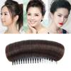 3Pcs Hair Bun Invisible False Hair Clip Bump It Up Volume Hair Base Women Bump Fluffy Hair Pad Styling Insert Tool for DIY Hair Styles (Dark Brown) view 4