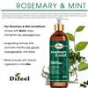 Difeel Rosemary and Mint Hair Strengthening Conditioner with Biotin 33.8 oz. - Made with Natural Rosemary Oil for Hair Growth view 3