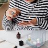 Uonlytech Nail Art Tool Organizer Manicure Grinding Rack 1pc Storage Box for Gel Polish Accessories view 3