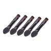Beaupretty 50pcs Double-sided Eye Shadow Sponge Applicator Soft Blending Brushes for Makeup Application for Beginners and Professionals Black view 1