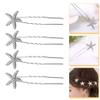 LALAFINA 4pcs Beach Wedding Hair Accessories Elegant Hair for Brides for Special Events view 2