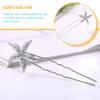 LALAFINA 4pcs Beach Wedding Hair Accessories Elegant Hair for Brides for Special Events view 3
