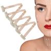 4pcs Face Lift Hair Bands, with Clip Adjustable Elastic Face Lift Tape Face Strap for Women Face Shaping view 1