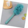 Beaupretty 3pcs Long Handle Bath Brush Back Scrubber for Comfortable Bathing Dead Skin Removal and Enhanced Lathering Includes Blue White and Pink Random Style view 3