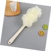 Beaupretty 3pcs Long Handle Bath Brush Back Scrubber for Comfortable Bathing Dead Skin Removal and Enhanced Lathering Includes Blue White and Pink Random Style view 4