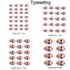 Customized Couple Tattoo Stickers Personalized Portrait Tattoo Sticker Custom Text 2-Person Tattoo Sticker Love Gift view 4
