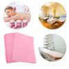 FRCOLOR 30pcs Disposable Nursing Bed Sheets Oil-resistant Non-woven Beauty Salon Bed Covers for Spa Hotel and Elderly Care Pink view 4