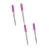 Beaupretty 4pcs Professional Nail Sanding Block Boards for Nail Treatment Extensions Rosy view 1