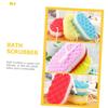 minkissy 8pcs Hotel Bath Loofah Shower Foot Scruber Adults Sponge Wear-Resistant Body Lanyard Bath Sponge Back Scruber for Shower view 3