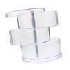 Cabilock Rotatable Necklace Box Storage Box Organizer Rotatable Earring Case 360 Degree Jewelry Storage Desktop Organizer view 1