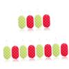 minkissy 12pcs Bathroom Accessories Bathtub Shower Brush Melamine Sponge Lanyard Bath Sponge Hotel Bath Loofah Adult Shower Wear-Resistant Body Scrubber Portable view 1