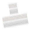 minkissy 80pcs Elastic Ponytail Holders Dual-hook Hair Ties for Girls Comfortable Hair Bands for Daily Use Simple Chic Colors and Design view 1