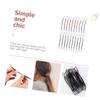 minkissy 80pcs Elastic Ponytail Holders Dual-hook Hair Ties for Girls Comfortable Hair Bands for Daily Use Simple Chic Colors and Design view 2
