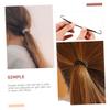 minkissy 80pcs Elastic Ponytail Holders Dual-hook Hair Ties for Girls Comfortable Hair Bands for Daily Use Simple Chic Colors and Design view 4
