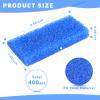 Therwen 400 Pcs Disposable Pumice Stone for Feet Blue Foot Scrubber Dead Skin Callus Remover for Salon Spa Home view 2