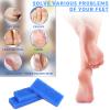 Therwen 400 Pcs Disposable Pumice Stone for Feet Blue Foot Scrubber Dead Skin Callus Remover for Salon Spa Home view 3