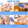 Therwen 400 Pcs Disposable Pumice Stone for Feet Blue Foot Scrubber Dead Skin Callus Remover for Salon Spa Home view 4