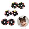 3 Pair Donut Bun Makers for Girls' Thick Hair: Ballet Buns and Wig Accessories view 1