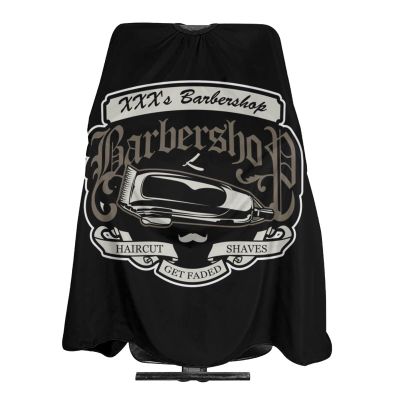 Custom Barber Cape Hairdresser Cape, Personalized Salon Cape for Men, Customized Hair Cutting Cape for Home Salon Barbershop