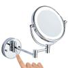8" Wall Mounted Makeup Mirror 5X Wall Makeup Vanity Mirror Double Sided,Shaving Makeup view 1