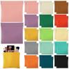 Hoolerry 30 Pcs Lambskin Pocket Cosmetic Bag Bulk Purse Waterproof Self Closing Portable Small Change Bag Makeup Pouch Holder Travel Storage for Cosmetics Headphones Jewelry view 1