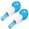 Concepta Facial Ice Globe, Smart Cool Face Roller Ball, Facial Massage Tools for Neck Eye Circle Reduce Puffiness Anti Ageing Wrinkles Soothing Firming Skin 2Pcs Energy Beauty Crystal Ice Roller. view 1