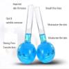 Concepta Facial Ice Globe, Smart Cool Face Roller Ball, Facial Massage Tools for Neck Eye Circle Reduce Puffiness Anti Ageing Wrinkles Soothing Firming Skin 2Pcs Energy Beauty Crystal Ice Roller. view 3