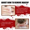 Halloween SFX Makeup Kit, Bruise Makeup Face Body Paint for Halloween Party Form Scar Wound Fake Makeup Special Effects Makeup Kit with Scar Wax, Fake , Spatula Tool view 2